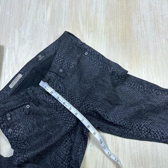 AG Adriano Goldschmied The Legging Super Skinny Fit Snake Skin Print Jeans 27 - Picture 11 of 16